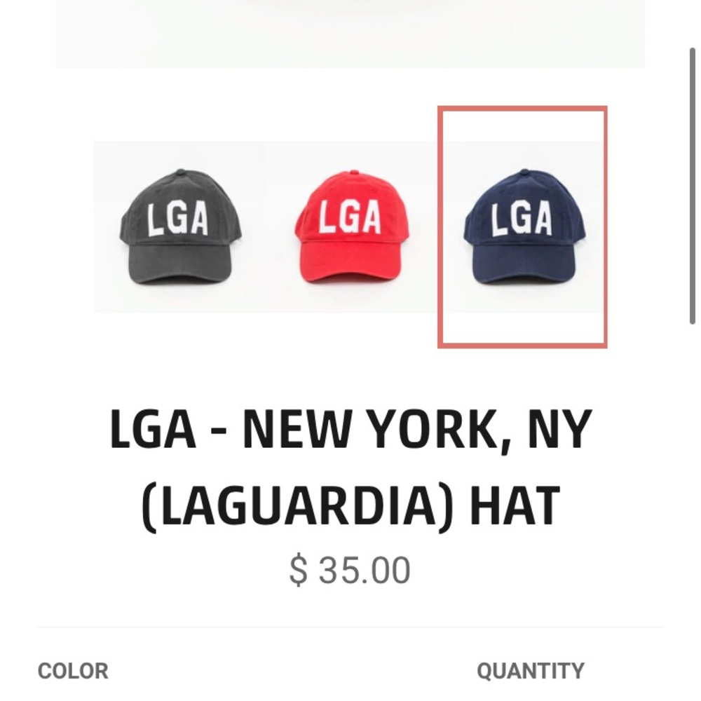 LGA baseball hat - Picture 3 of 6